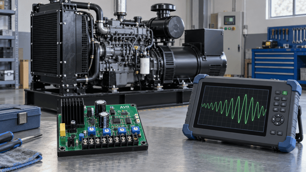 نوسان ولتاژ ژنراتور؛ چه زمانی باید AVR را تعویض کنیم؟