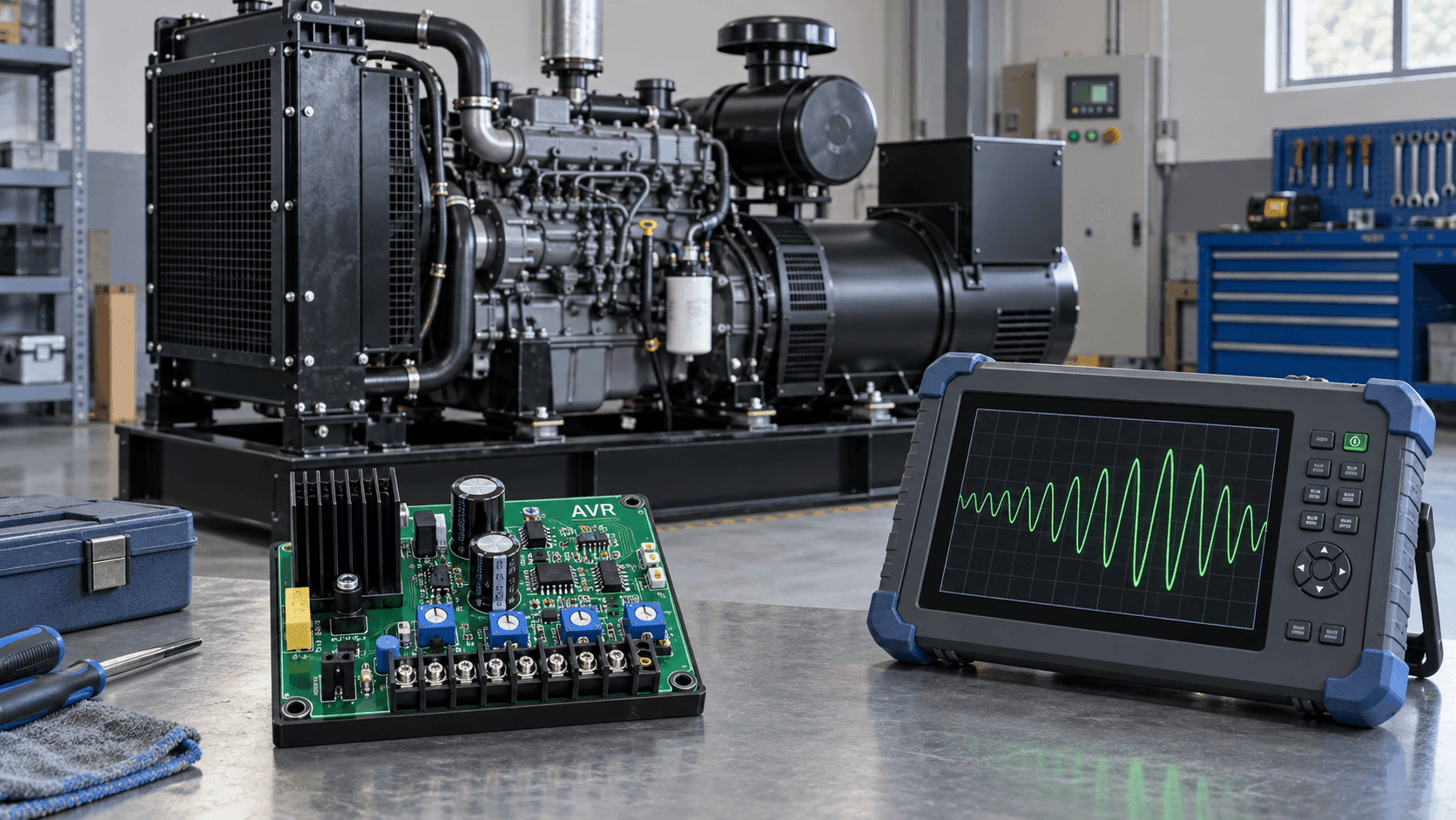 نوسان ولتاژ ژنراتور؛ چه زمانی باید AVR را تعویض کنیم؟