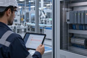 بررسی ایمن نشانه‌های اختلال PLC در تابلو اتوماسیون صنعتی